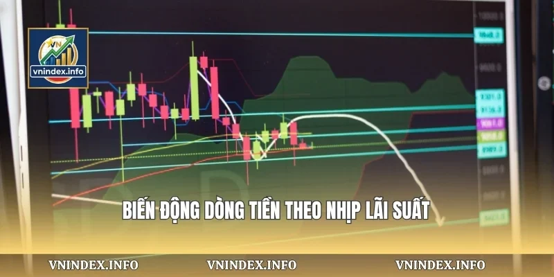 Biến động dòng tiền theo nhịp lãi suất