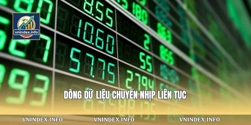 Dòng dữ liệu chuyển nhịp liên tục