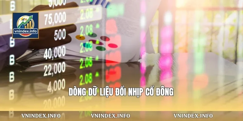 Dòng dữ liệu đổi nhịp cổ đông
