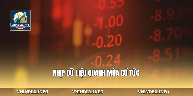 Nhịp dữ liệu quanh mùa cổ tức