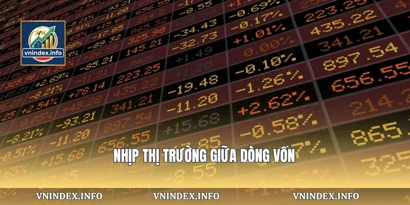 Nhịp thị trường giữa dòng vốn